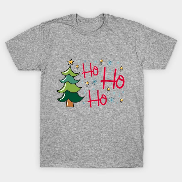 Ho Ho Ho T-Shirt by JoyFabrika